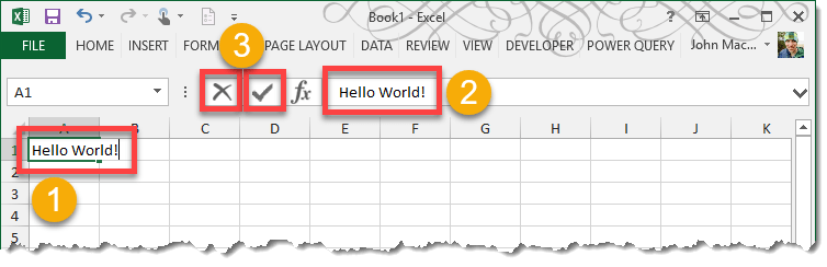 Formula Bar How To Excel