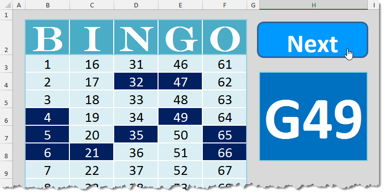 Bingo Template How To Excel