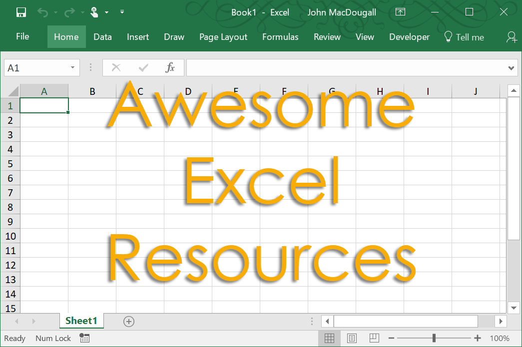 101+很棒的资源来帮助你学习Excel
