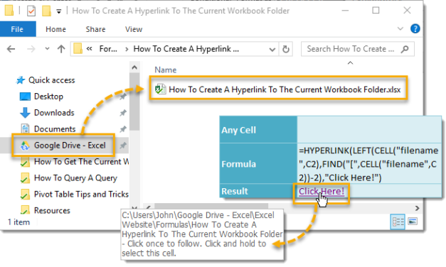 c get to how current directory To  How Formulas Archives Excel