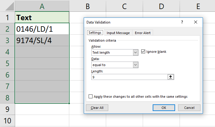 How Do I Add Text To A Data Validation In Excel 