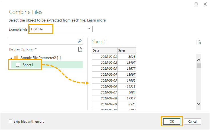 Combine-Files Importing and Exporting Data from SharePoint and Excel