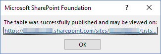 Export-Success Importing and Exporting Data from SharePoint and Excel