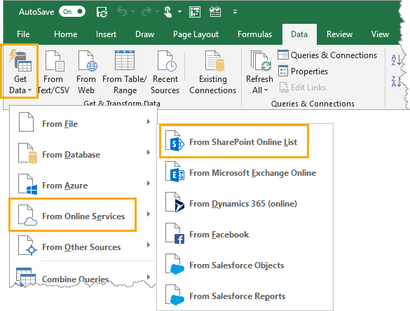 Get-Data-from-SharePoint-List Importing and Exporting Data from SharePoint and Excel