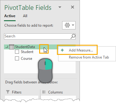 delete a pivot table in office 2013 for mac