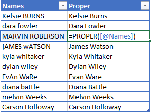 PROPER-Excel-Function-Example 5 Ways To Change Text Case In Excel