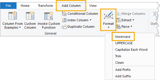 Power-Query-Format-Text-Lower-Case 5 Ways To Change Text Case In Excel