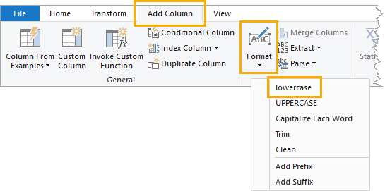 convert caps to lowercase