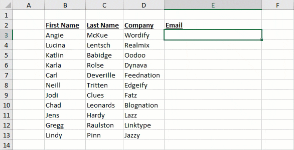 Flash-Fill-in-Action Everything You Need To Know About Flash Fill In Microsoft Excel [15 Examples]