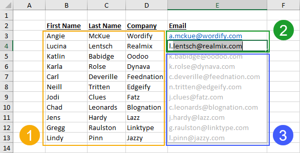 Required-Setup-for-Using-Flash-Fill Everything You Need To Know About Flash Fill In Microsoft Excel [15 Examples]