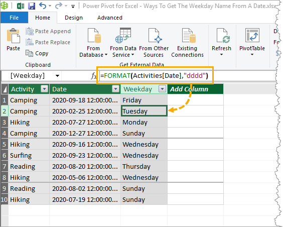 7 Ways To Get The Weekday Name From A Date In Excel Z LIBRARY FREE EBOOKS