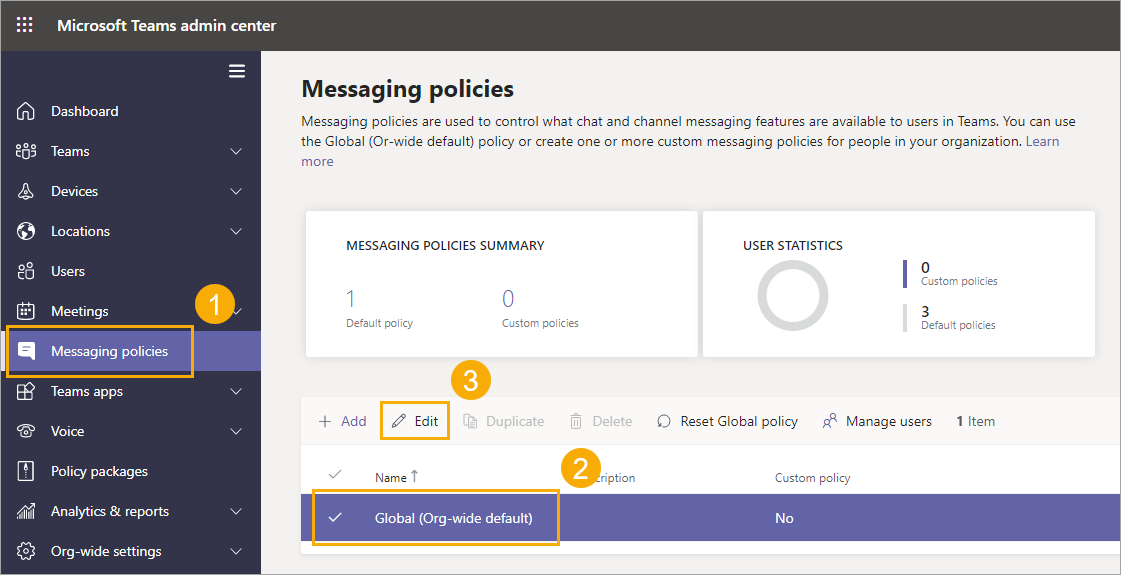 Edit-Messaging-Policies 25 Awesome Microsoft Teams Tips and Tricks