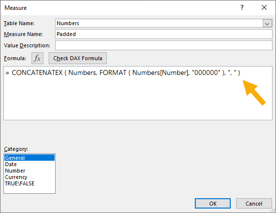 DAX-Measure-for-Leading-Zeros 9 Ways To Add Leading Zeros In Excel