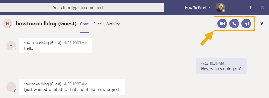 Turn-Chat-to-Voice-or-Video-Call 25 Awesome Microsoft Teams Tips and Tricks
