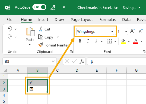Tick Symbol in Excel: 12 Awesome Ways to Insert Tick and Cross
