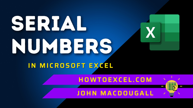 15巧妙的方法可以将序列号添加到Excel数据