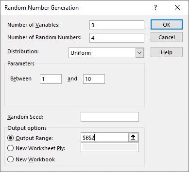 how to do random allocation in excel