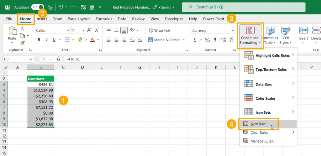 5-ways-to-show-negative-numbers-as-red-in-microsoft-excel-how-to-excel