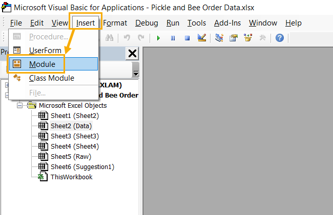 assignment for pivot table