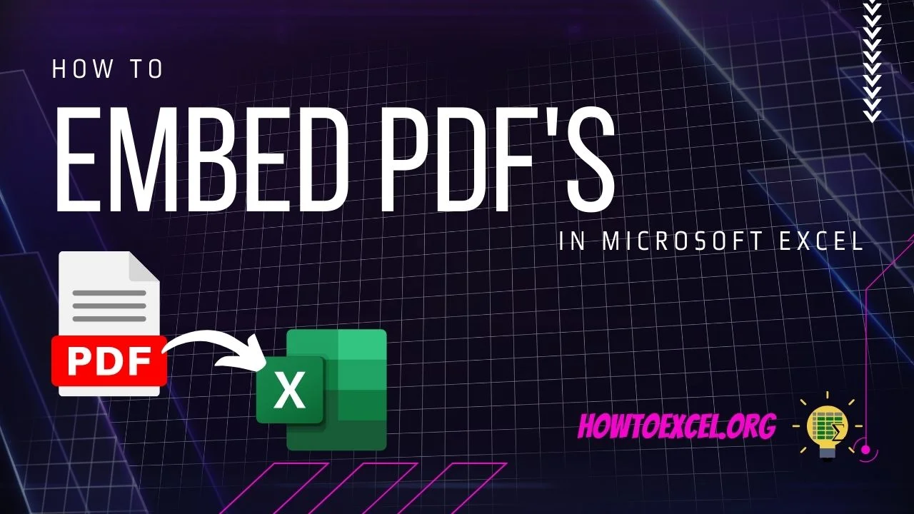 3 Ways to Embed a PDF Document in Microsoft Excel
