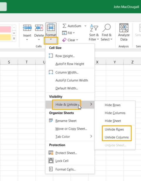 5-ways-to-unhide-the-first-row-or-first-column-in-microsoft-excel-how-to-excel