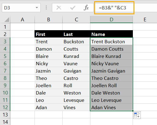 Name Surname Mix