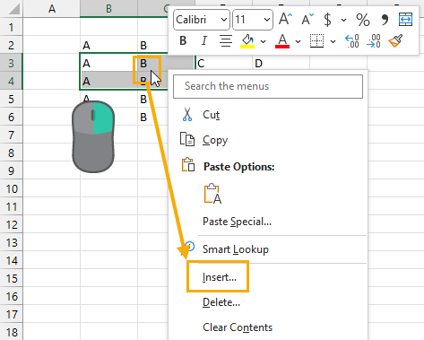 8 Ways To Shift Cells Down In Microsoft Excel | How To Excel
