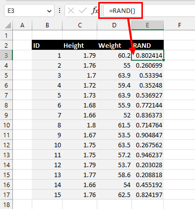 random assignment generator excel