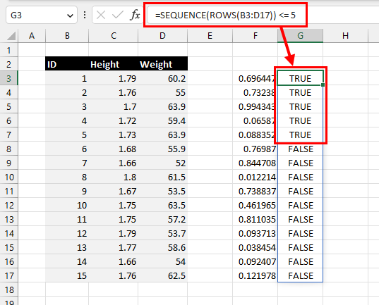 random assignment generator excel