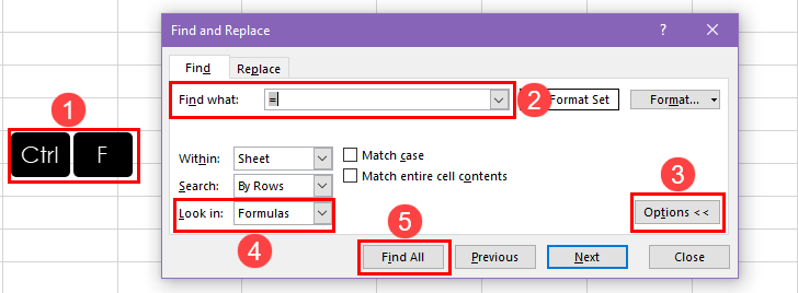 Find and replace tool