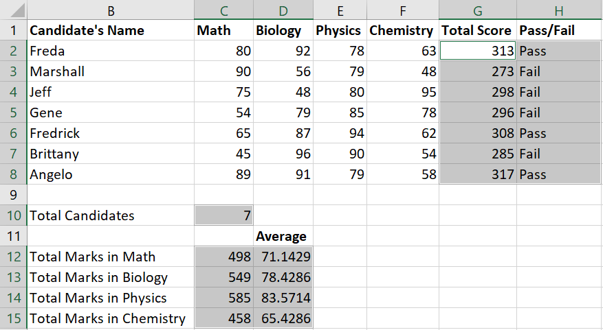 Formula cells highlighted after using Go To Special