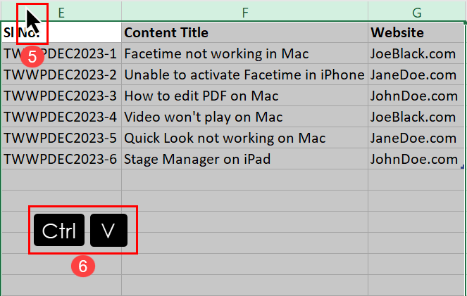 How To Copy Column Width In Excel