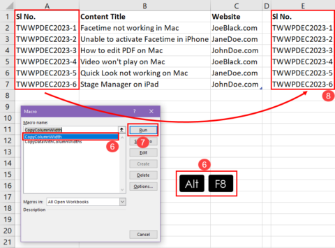 6 Ways to Copy Column Width in Microsoft Excel | How To Excel