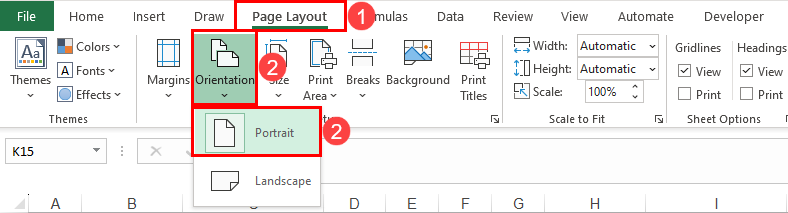 7 Ways to Change Page Orientation in Microsoft Excel | How To Excel