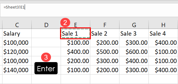 how to link worksheet