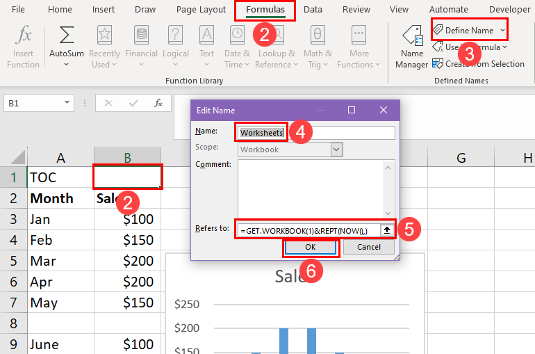 Assigning a named range to a worksheet