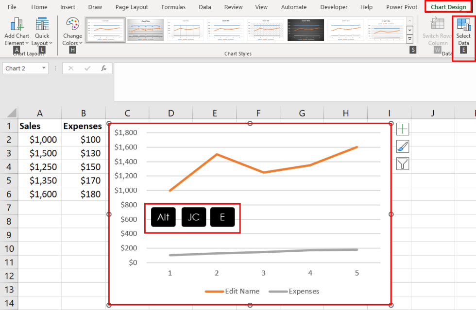 6 Ways to Change Chart Series Name in Microsoft Excel How To Excel