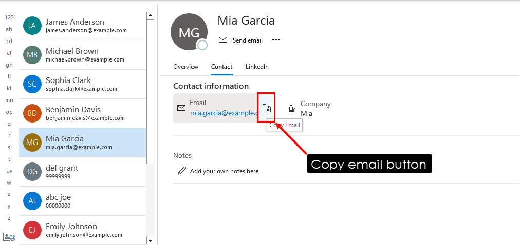 how to copy email addresses from excel to gmail