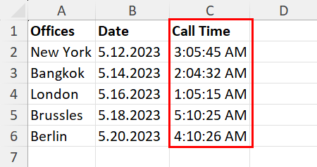 在 Excel 中将小数转换为时间