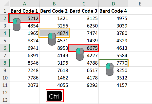 7 Best Ways To Select Multiple Cells In Excel | How To Excel