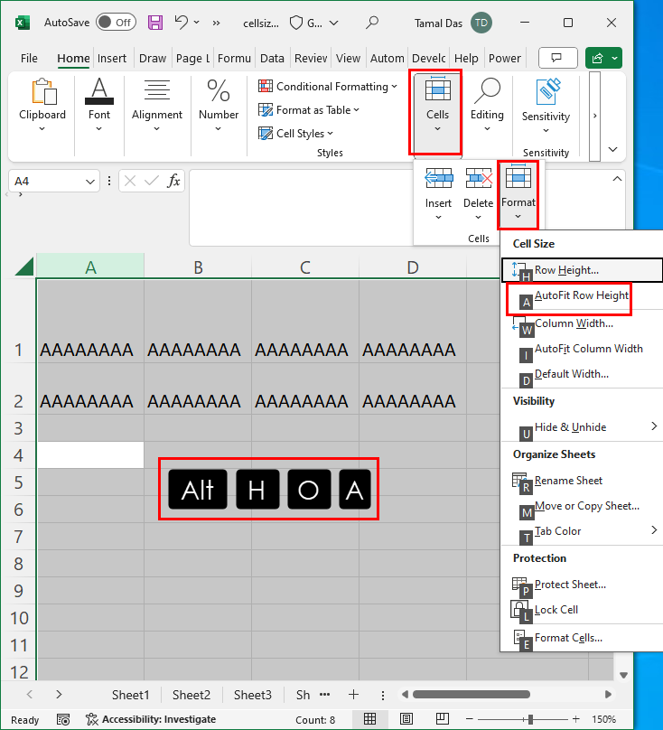 6 Ways To Make All Cells The Same Size In Microsoft Excel How To Excel 1451