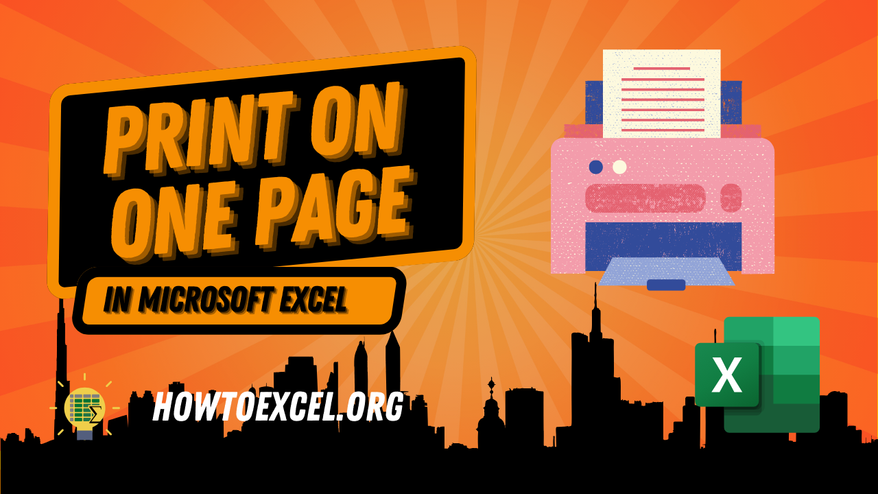 8 Ways to Print on One Page in Microsoft Excel