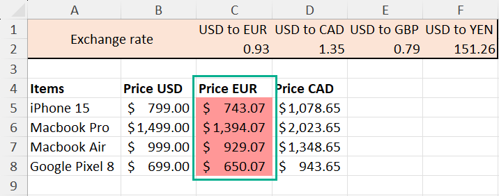 VBA 脚本发现绝对引用