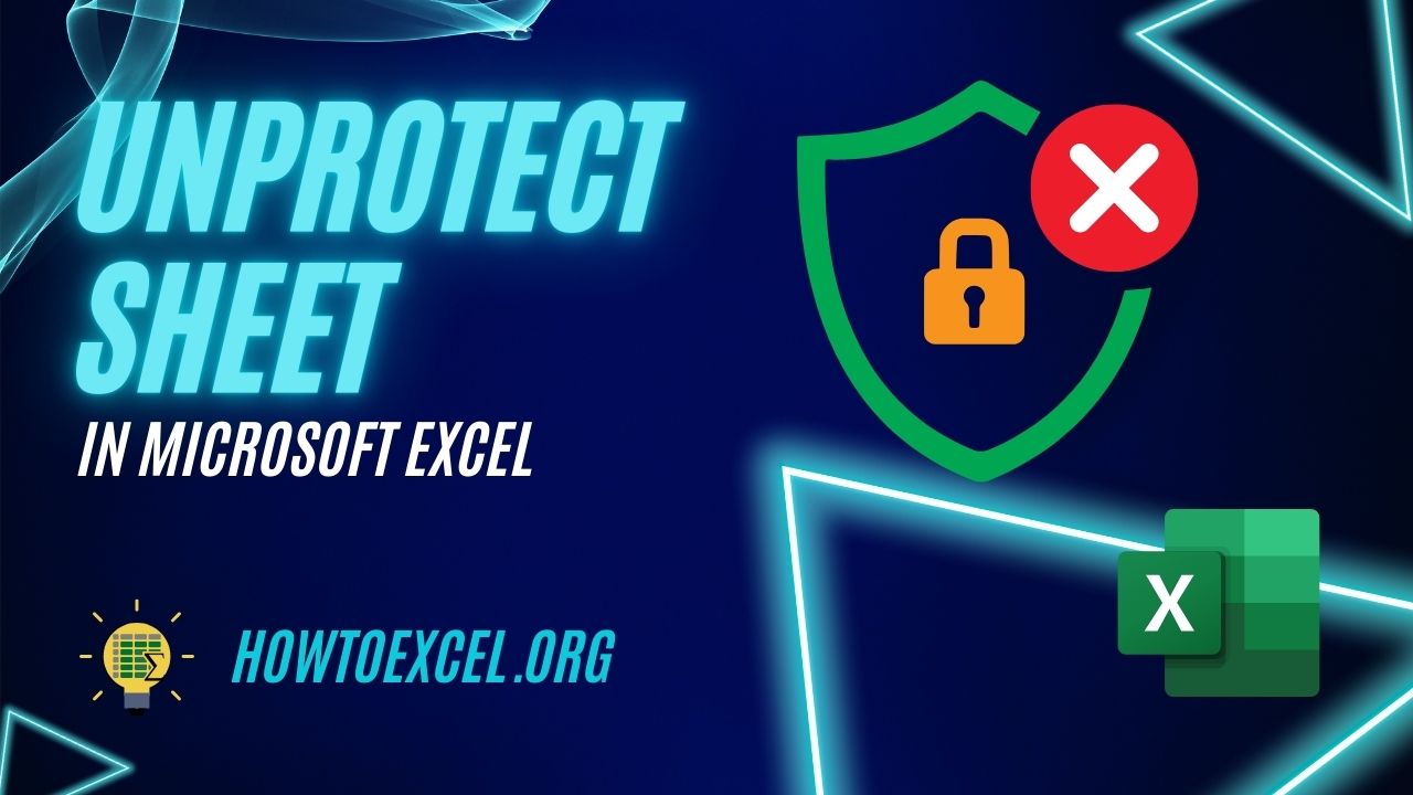 7 Way to Unprotect a Sheet in Microsoft Excel