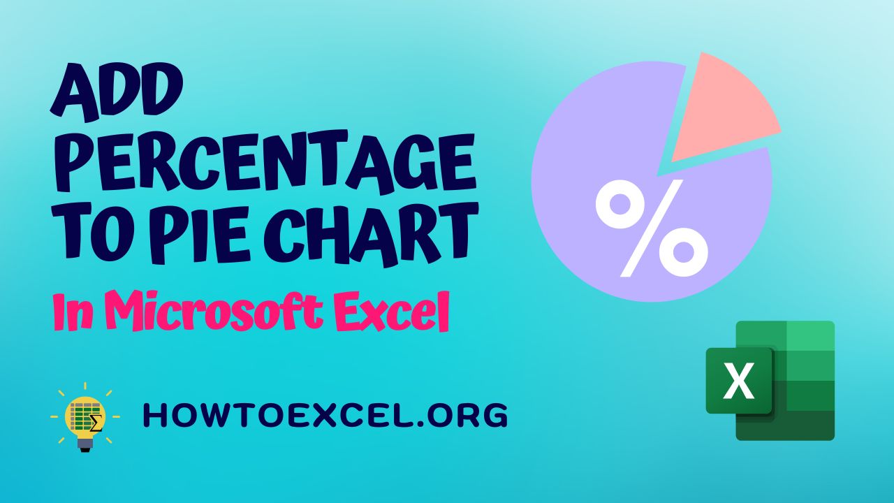 8 Ways To Add Percentages to Pie Chart in Microsoft Excel