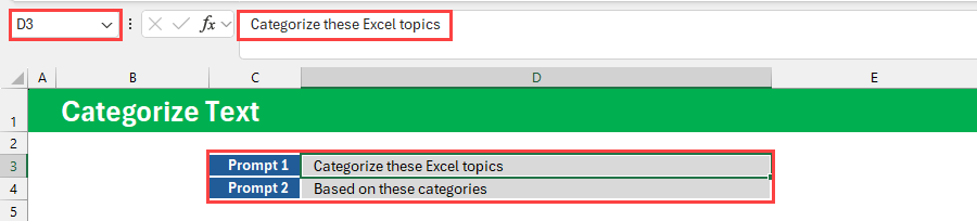 Prompts in D3 and D4