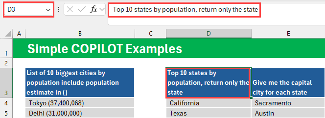 Second prompt simple